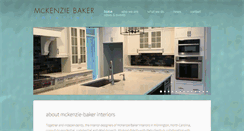 Desktop Screenshot of mckenziebakerinteriors.com